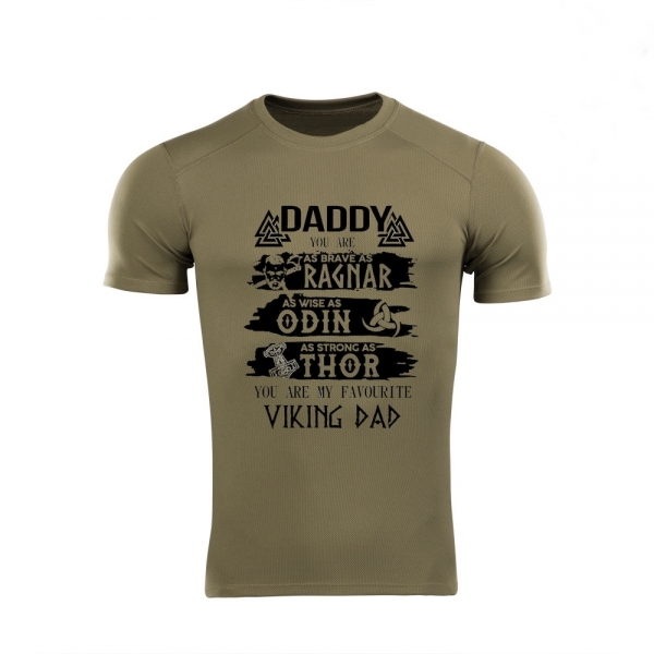 RUGEVIT ФУТБОЛКА YOU ARE MY FAVOURITE VIKING DAD COOLMAX OLIVE